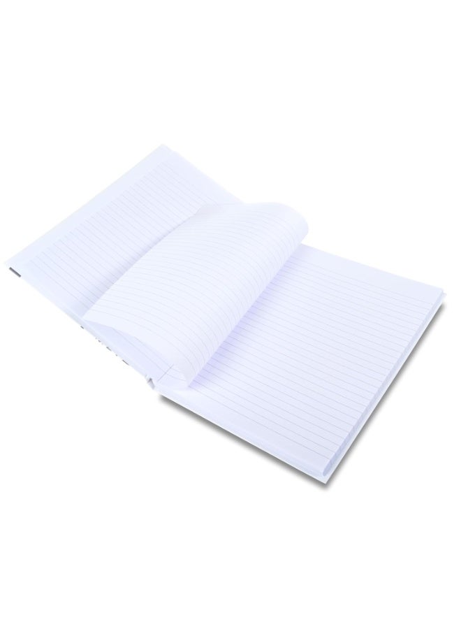 FIS® Hard Cover Notebook, Size 10"X8" Inches(254x203.2mm), 96 Sheets, 192 Pages, Single Line Ruling, White Paper, Packet of 5 Pieces, Panda Cover Design 1-FSNBHC1896-PAN1 - Image 4